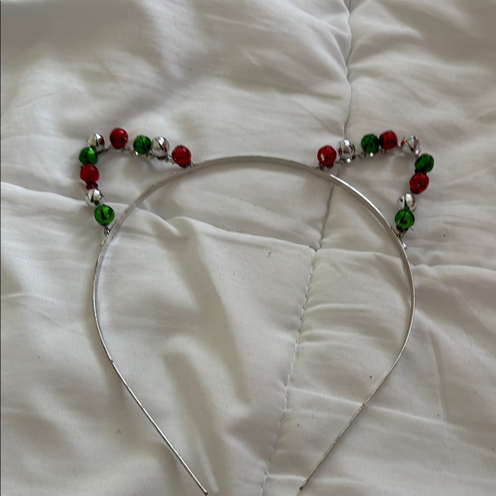 Jingle Bell Cat Ear Headband